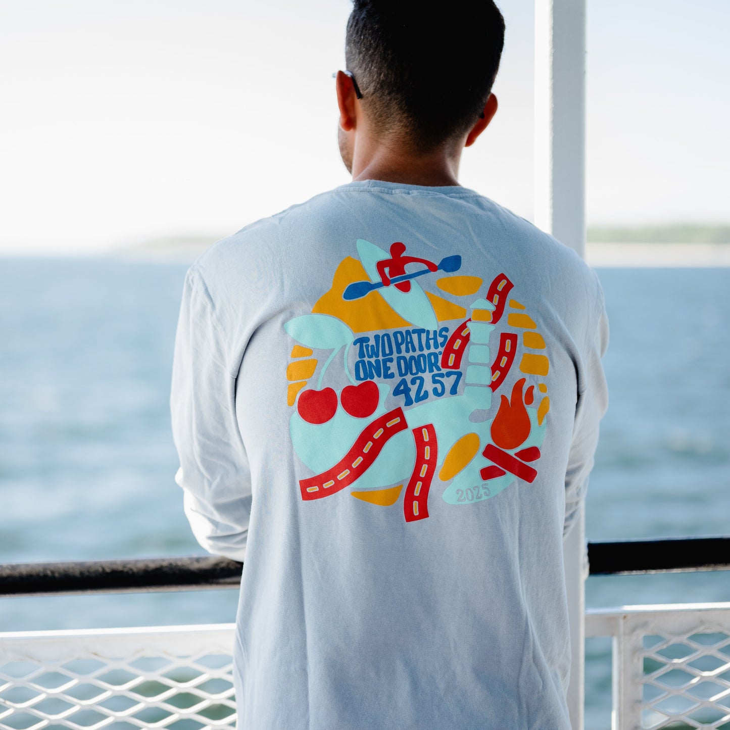 “Door County Vibes” – 2025 Limited Edition Design (2025 Graphic Long-Sleeve T-Shirt)