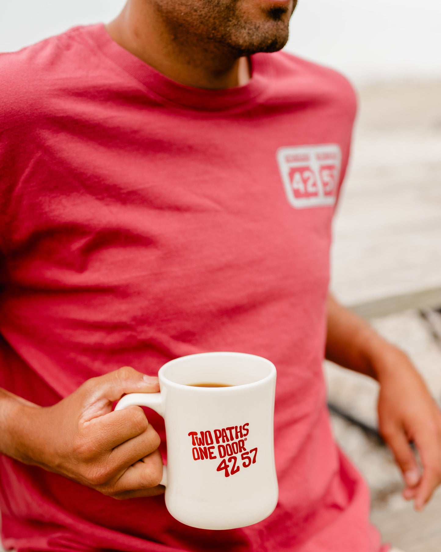 Door County Vibes Diner Mug