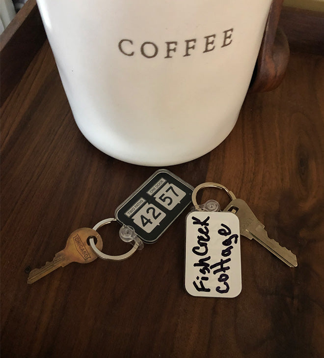 Cottage Key Chain - SALE