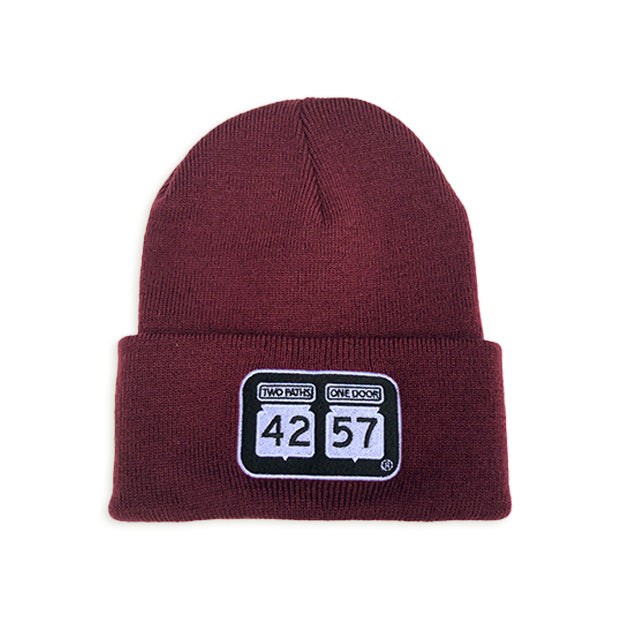 I Need Wine Maroon 42-57 beanie