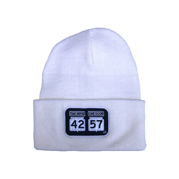 Let it Snow White 42-57 beanie