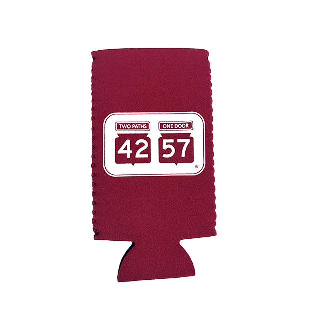 Trolley Red 42-57 coozie
