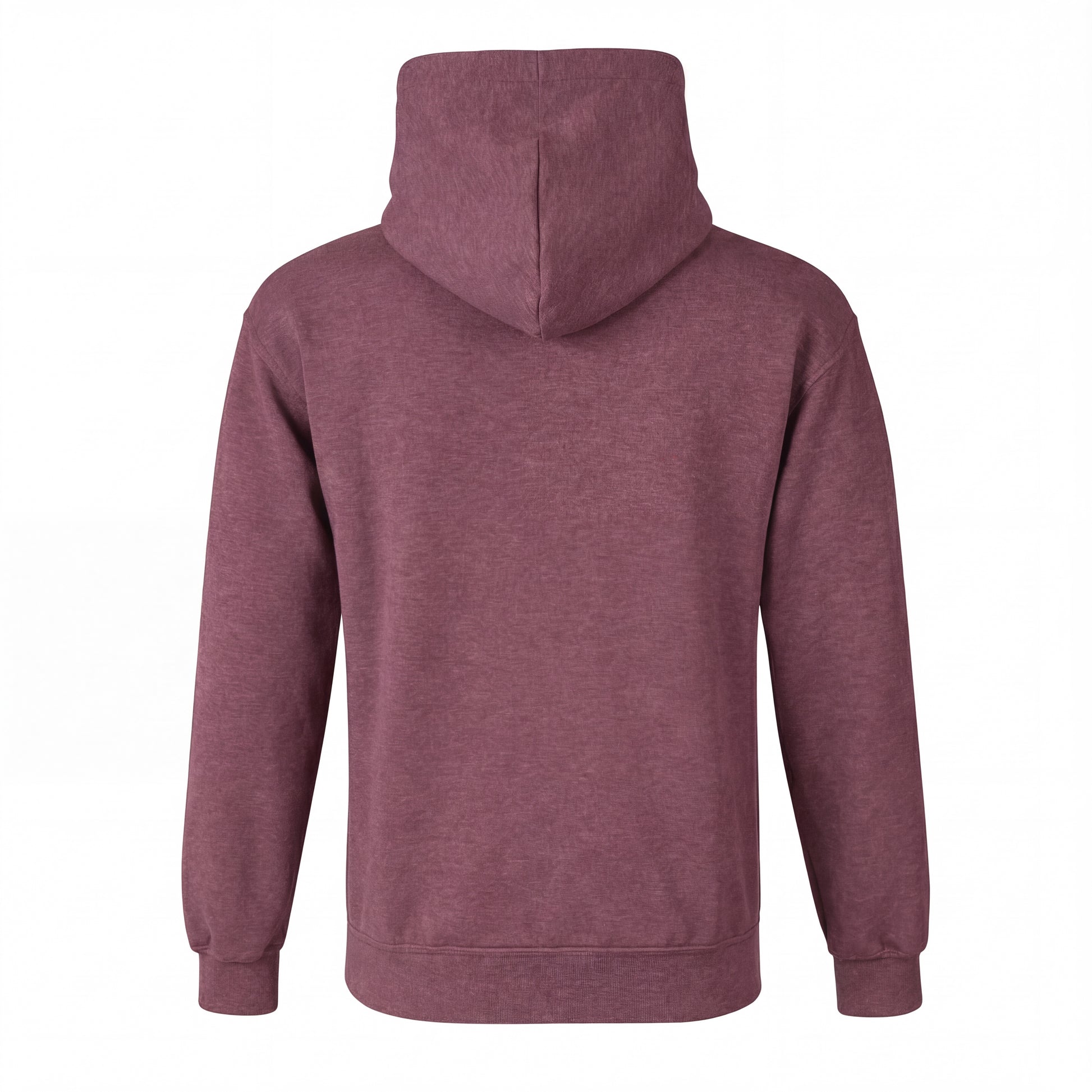 Back view of 42-57 Unisex Timeless Hoodie in maroon