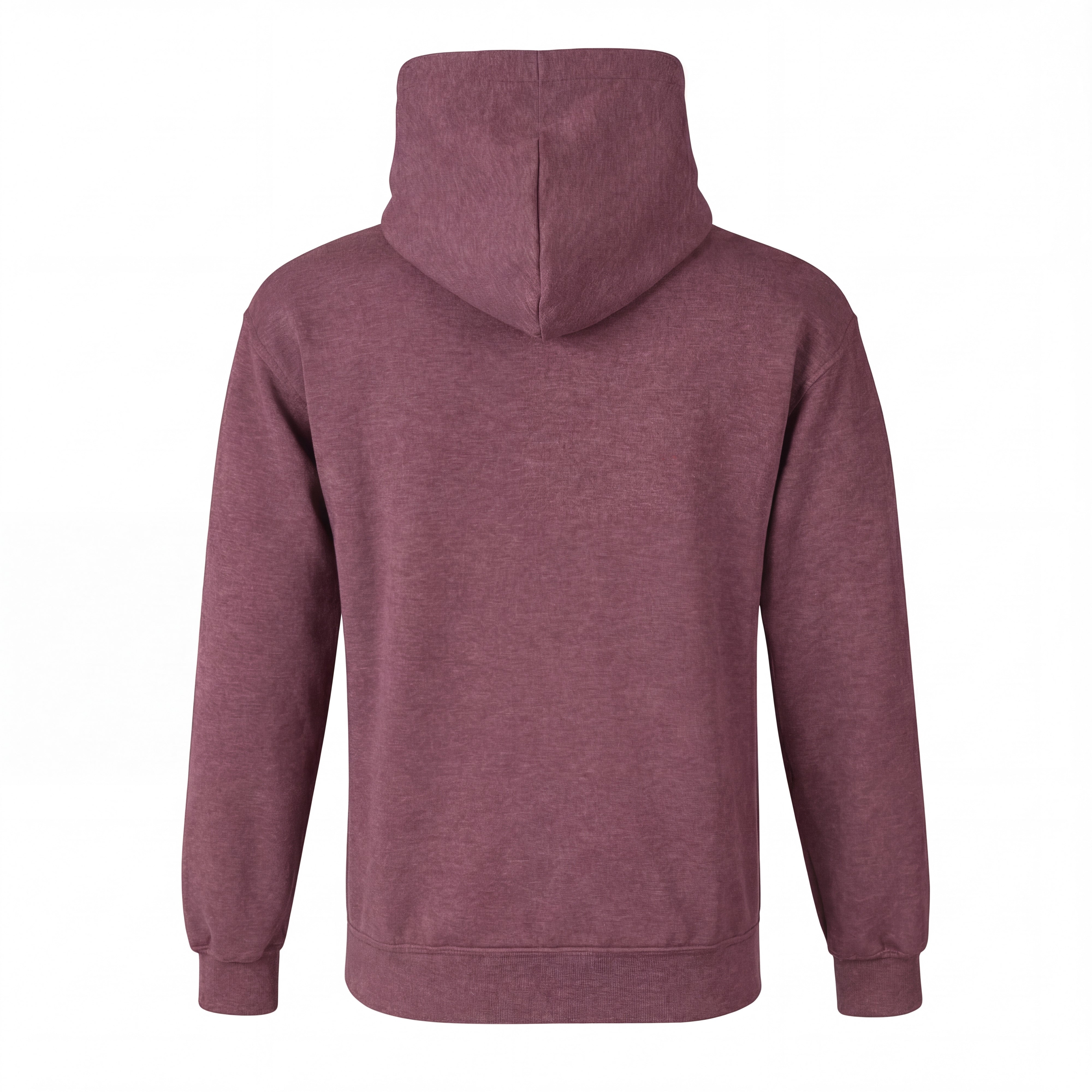 Back view of 42-57 Unisex Timeless Hoodie in maroon