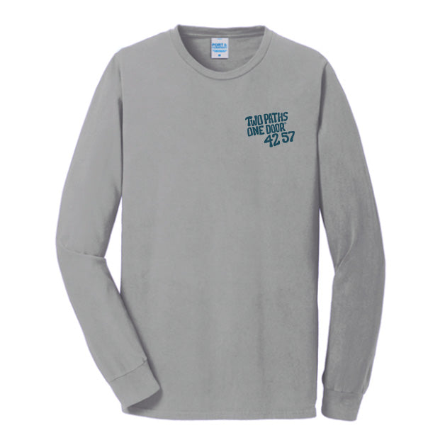 “Door County Vibes” – 2025 Limited Edition Design (2025 Graphic Long-Sleeve T-Shirt) in Skip Rock