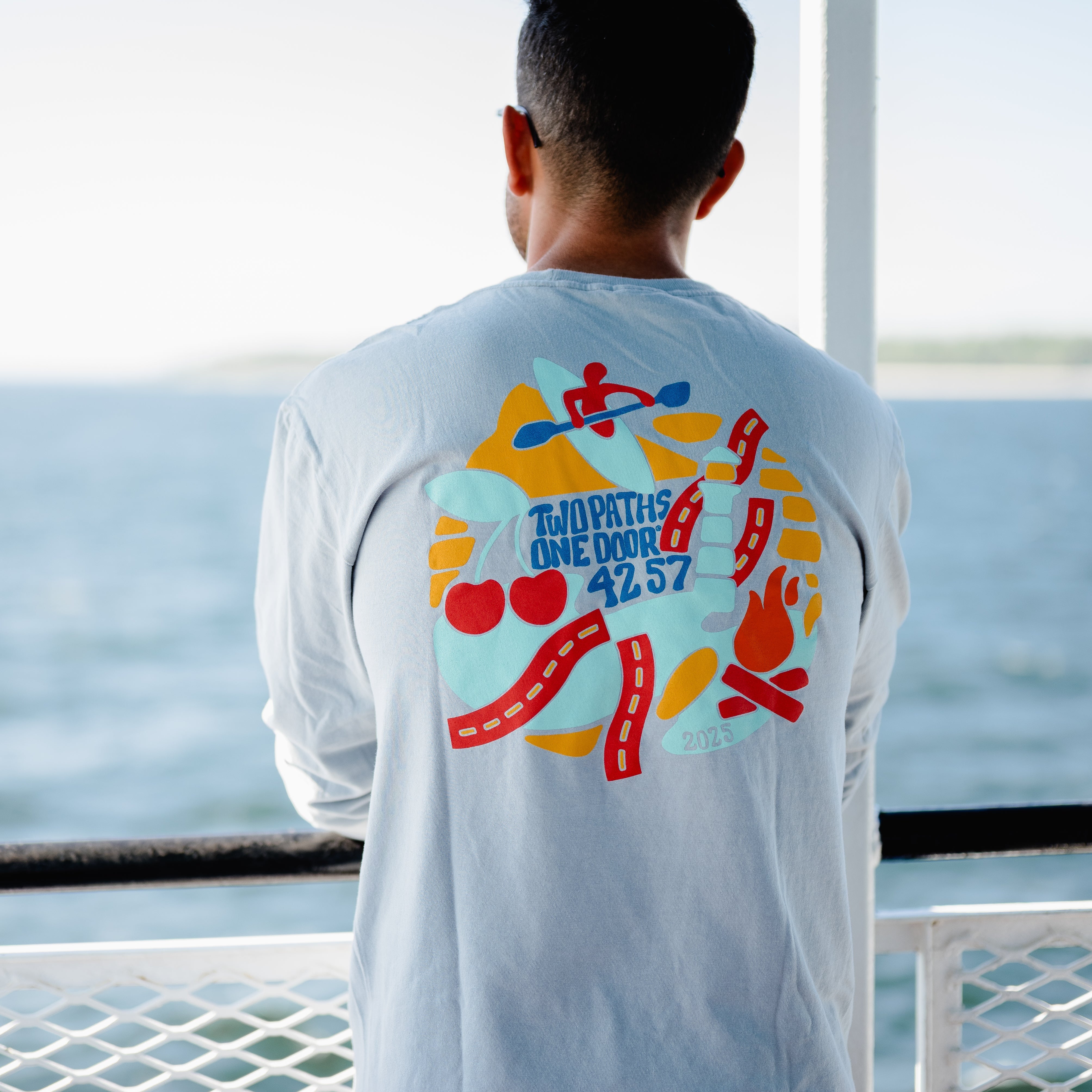 “Door County Vibes” – 2025 Limited Edition Design (2025 Graphic Long-Sleeve T-Shirt)