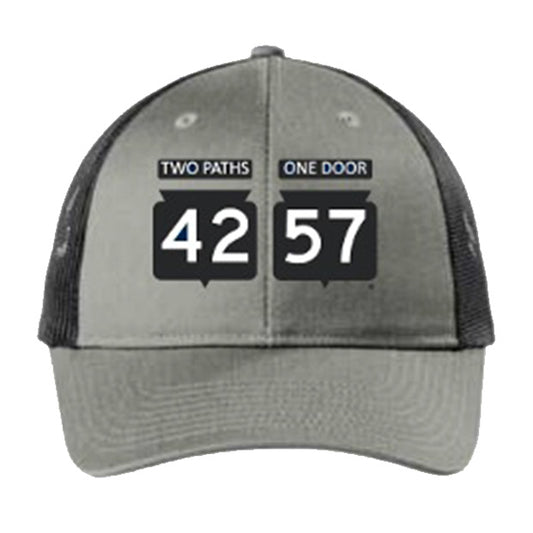 42-57 trucker cap